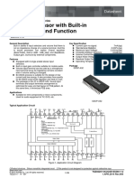 Sound Processor With Built-In Surround Sound Function: Datasheet