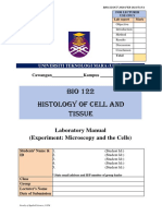 1.0 Laboratory Manual BIO122 Latest