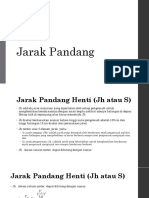 Jarak Pandang, Tikungan Gabungan, Stationing