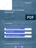 Analisis Data Penelitian Kuantitatif