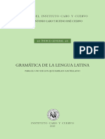Gramatica Lengua Latina