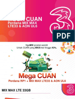 MEGA CUAN Perdana MIX MAX LTE33 Dan UL6