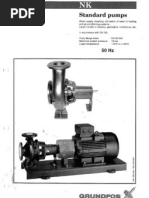 KSB WKLn Multistage Pump Data Sheet | PDF | Pump | Energy Technology