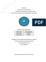 PROPOSAL Kegiatan Gotong KELMPOK 1