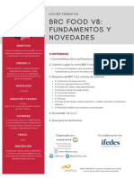 Esquema de Contenido BRC FOOD V8 1