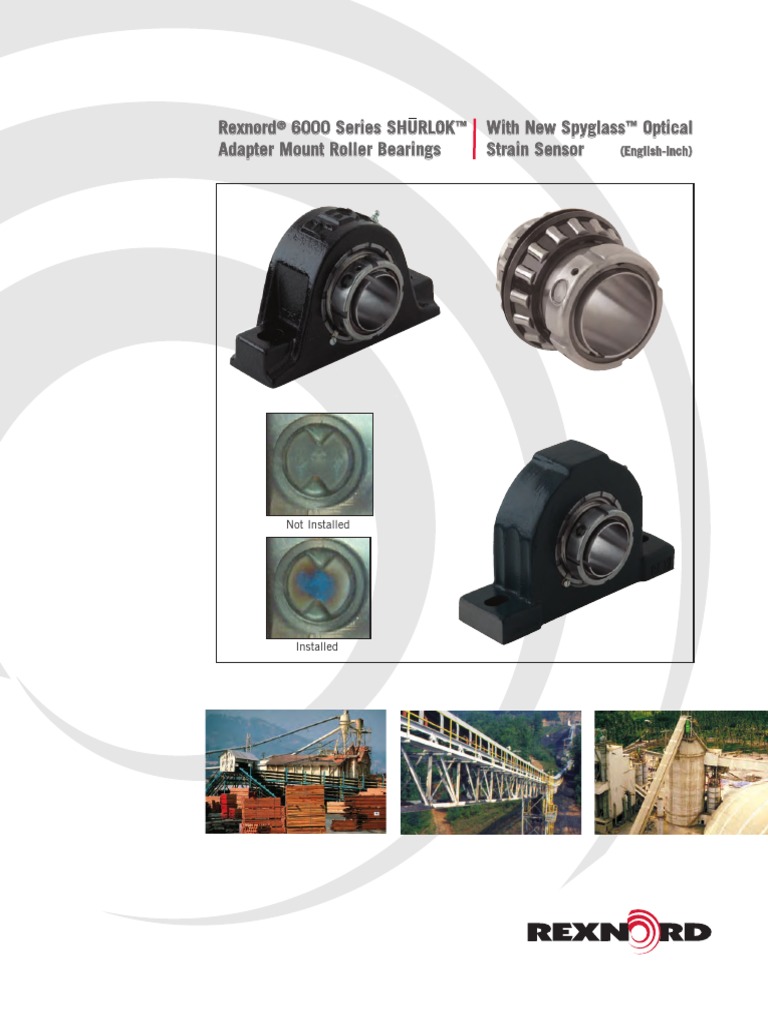 Rexnold Take Up Unit PDF | PDF | Bearing (Mechanical) | Mechanical ...