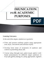 PurCom Chapter 8 - Communication For Academic Purposes