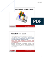 Metodologi Penelitian - 2013 PDF