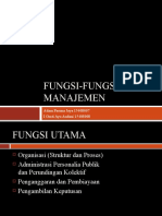 Fungsi-Fungsi Manajemen