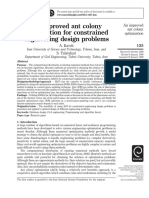 Improved ACO for Constrained Engineering Design