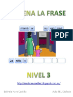 Fichas Ordena La Frase 3 PDF