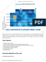 Eastern Bank Ltd. - Visa Corporate Platinum Credit Card
