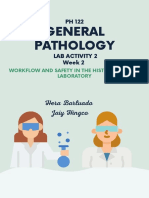 General Pathology: Workflow and Safety in The Histopathology Laboratory