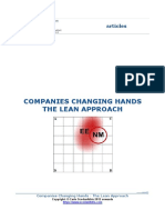 Companies Changing Hands Lean Approach