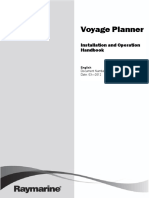 Voyage Planner Installation and Operation Instructions 81339-1-EN