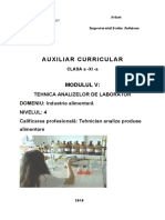 Auxiliar Curricular Cl.axiatehnica Analizelor de Laborator