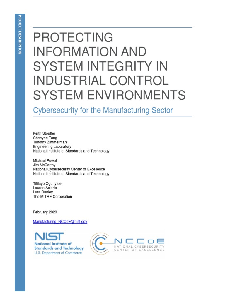Protecting Information and System Integrity in Industrial Control ...
