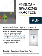 English Speaking Practice