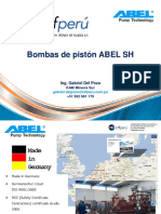 Bombas de piston marca ABEL serie SH