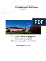 Namskra ML MBL Og Diplomagradur Vidskiptalogfr Birta (27.2.19) 2019 2020