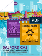 Salford CVS Annual Report 2019 - 20