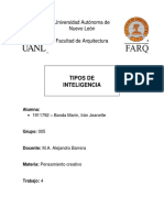 Tipos de Inteligencia - Mapa Conceptual