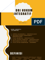 TEORI HUKUM INTEGRATIF