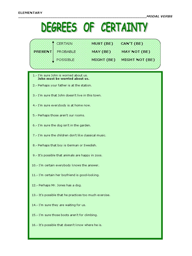 Practice in Pairs - Modals | PDF