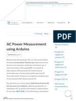 AC Power Measurement Using Arduino - Code - Circuit - PCB - Module