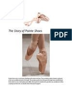 The Evolution of Pointe Shoes