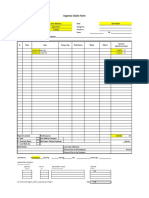 Expense Claim Form: Internet Reimbursement