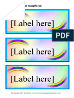 Label Rainbow