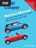 Mini Cooper Repair Manual & Service 2007-2011 R55