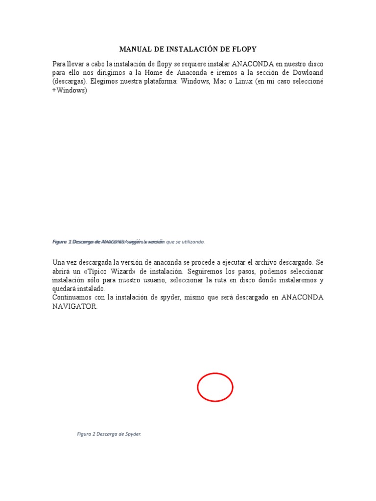Manual de Instalación de Flopy | PDF