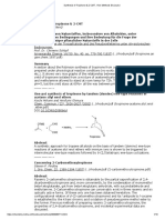 Synthesis of Tropinone & 2-CMT, Hive Methods Discourse