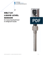 HBLT-A1 Liquid Level Sensor Instruction Manual