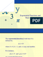 VII) Graphing Exponential Functions