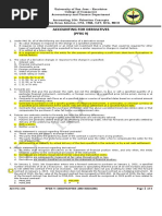 Sample Problems MCQ 