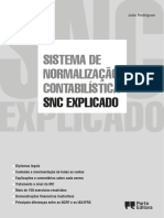 Xplicado Sistema de Normalização Contabilística Snc Explicado. João Rodrigues