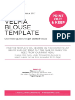Velma Blouse Template: Print OUT & Keep