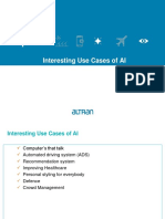 Interesting Use Cases of AI: Virtual Assistants, Automated Driving, Recommendations