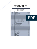 Check List Festival