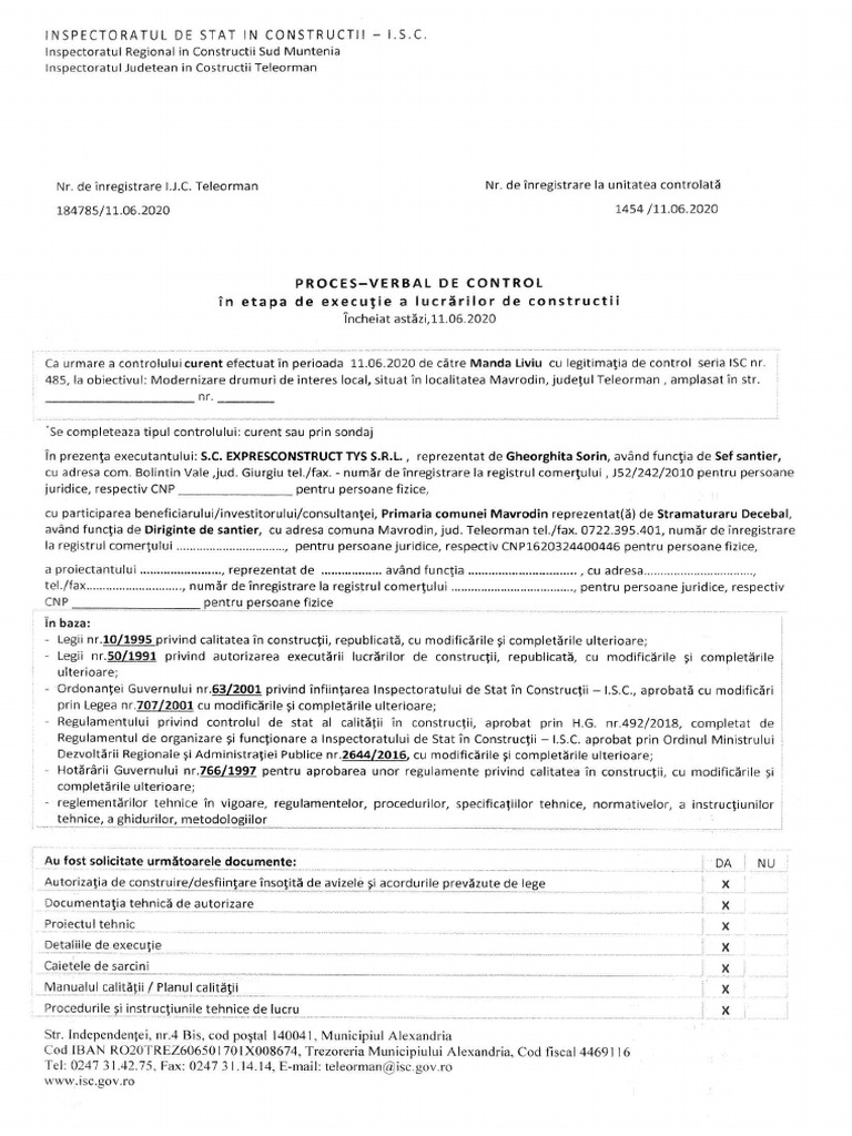 Raport Isc | PDF