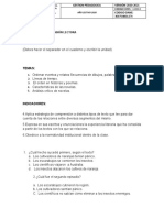 Actividad Compresion Lectora PDF