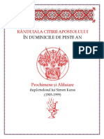 Prochimenele Apostolului După Simon Karas1 PDF