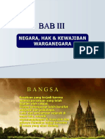 BAB III  NEGARA HAK DAN KEWAJIBAN WNI