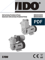 Self-Priming Peripheral Pump Automatic Self-Priming Peripheral Pump WD020220370 WD020230370