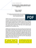 Angka Kejadian Stomatitis Apthosa Rekuren (Sar) Ditinjau Dari Faktor Etiologi Di RSGMP FK Unsrat TAHUN 2014