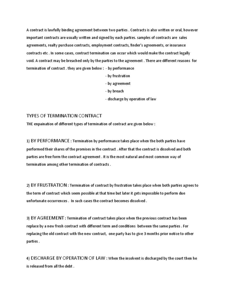 A Contract Is Lawfully Binding Agreement Between Two Parties PDF Liquidation Bankruptcy