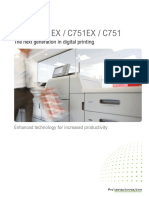 C651EX / C751EX / C751: The Next Generation in Digital Printing